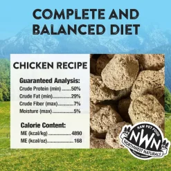 Northwest Naturals Freeze-Dried Nuggets Chicken Recipe Raw Diets for Dogs