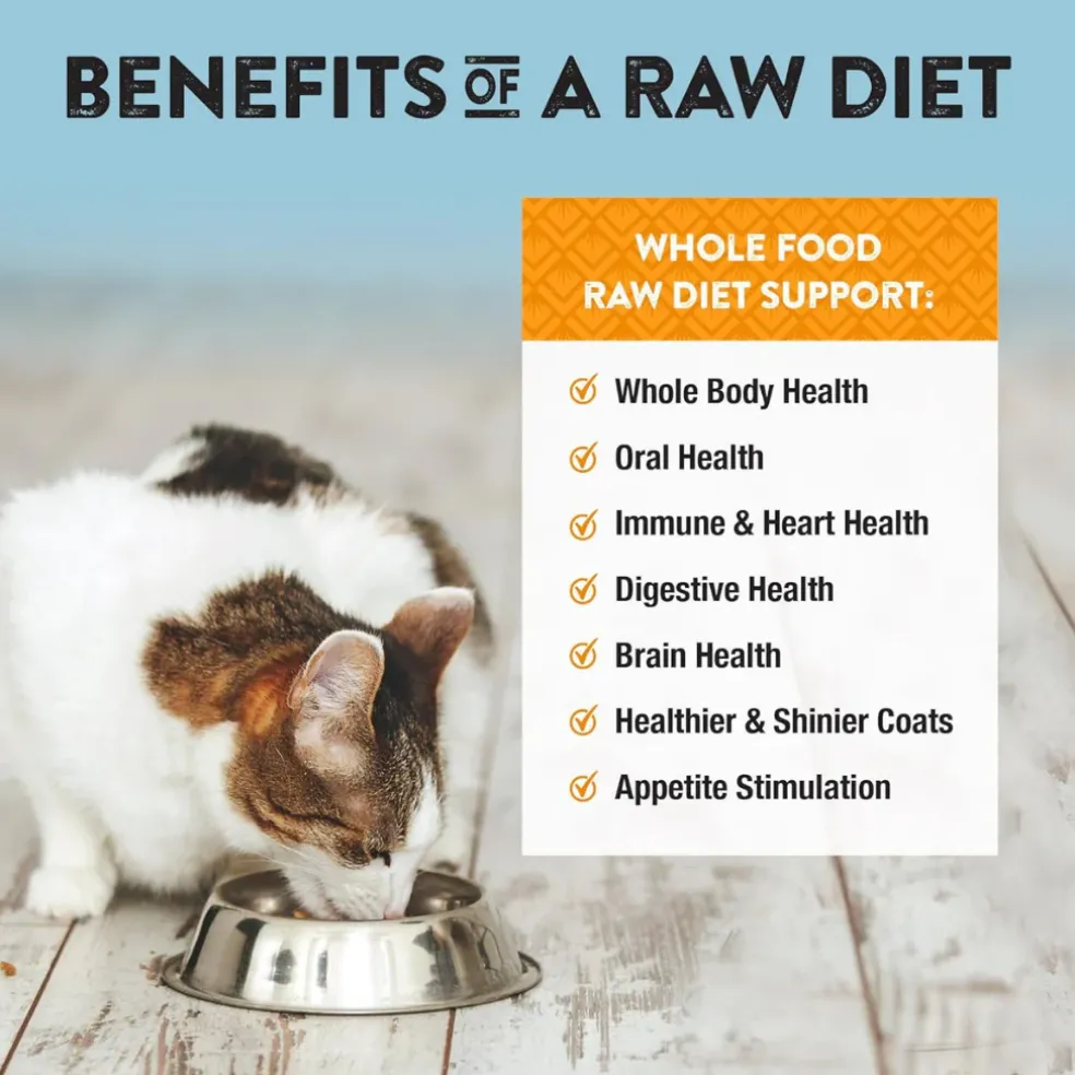 Northwest Naturals Freeze-Dried Duck Recipe Raw Diets for Cats (11 oz)
