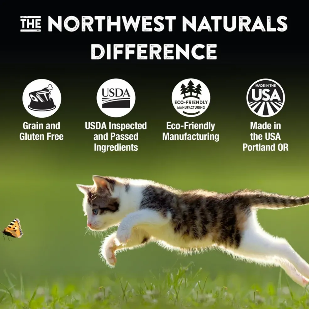 Northwest Naturals Freeze-Dried Duck Recipe Raw Diets for Cats (11 oz)