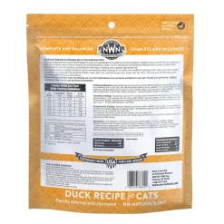 Northwest Naturals Freeze-Dried Duck Recipe Raw Diets for Cats (11 oz)
