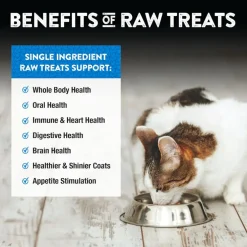 Northwest Naturals Freeze-Dried Chicken Hearts Treats for Dogs & Cats