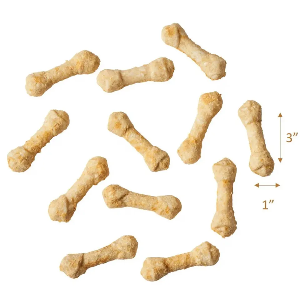 Nothin' to Hide Knotted Bone Chicken Treats For Dog Ultra 3 Inch