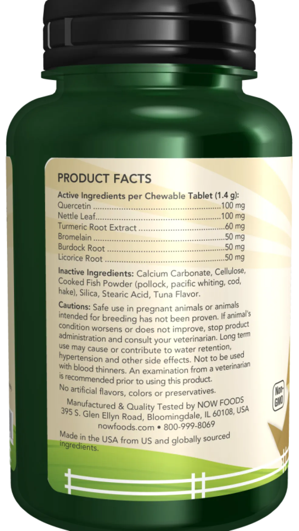 NOW Pets Pet Allergy 75 Chewable Tablets
