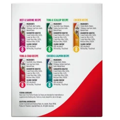 Nulo Freestyle Perfect Purees Variety Pack Grain-Free Lickable Cat Treats