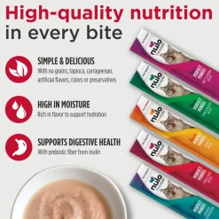 Nulo Freestyle Perfect Purees Variety Pack Grain-Free Lickable Cat Treats