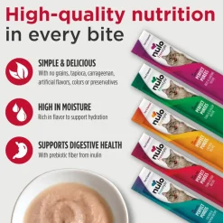 Nulo Freestyle Perfect Purees Variety Pack Grain-Free Lickable Cat Treats
