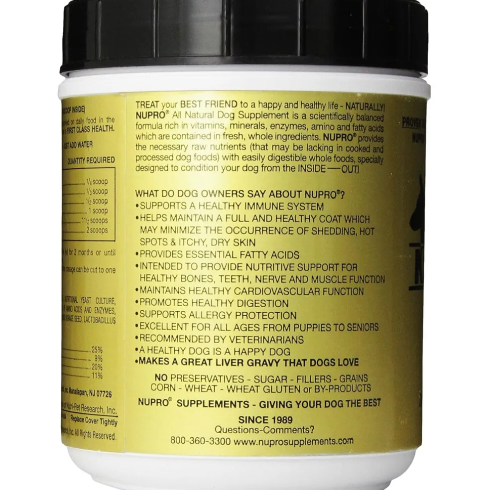 Nupro Gold All Natural Dog Supplement