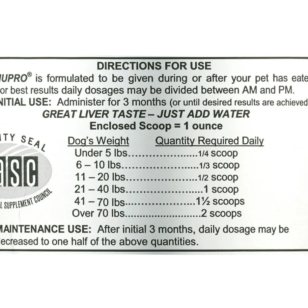 Nupro Silver Joint & Immunity Support Dog Health Supplement