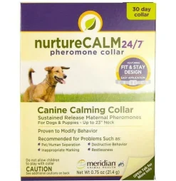 NurtureCALM 24/7 Pheromone Canine Calming Collar, Up to 23"
