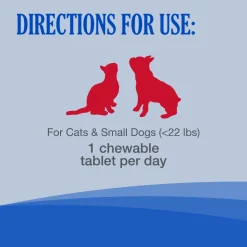 Nutramax Cobalequin B12 Supplement for Cats and Small Dogs, 45 Chewable Tablets