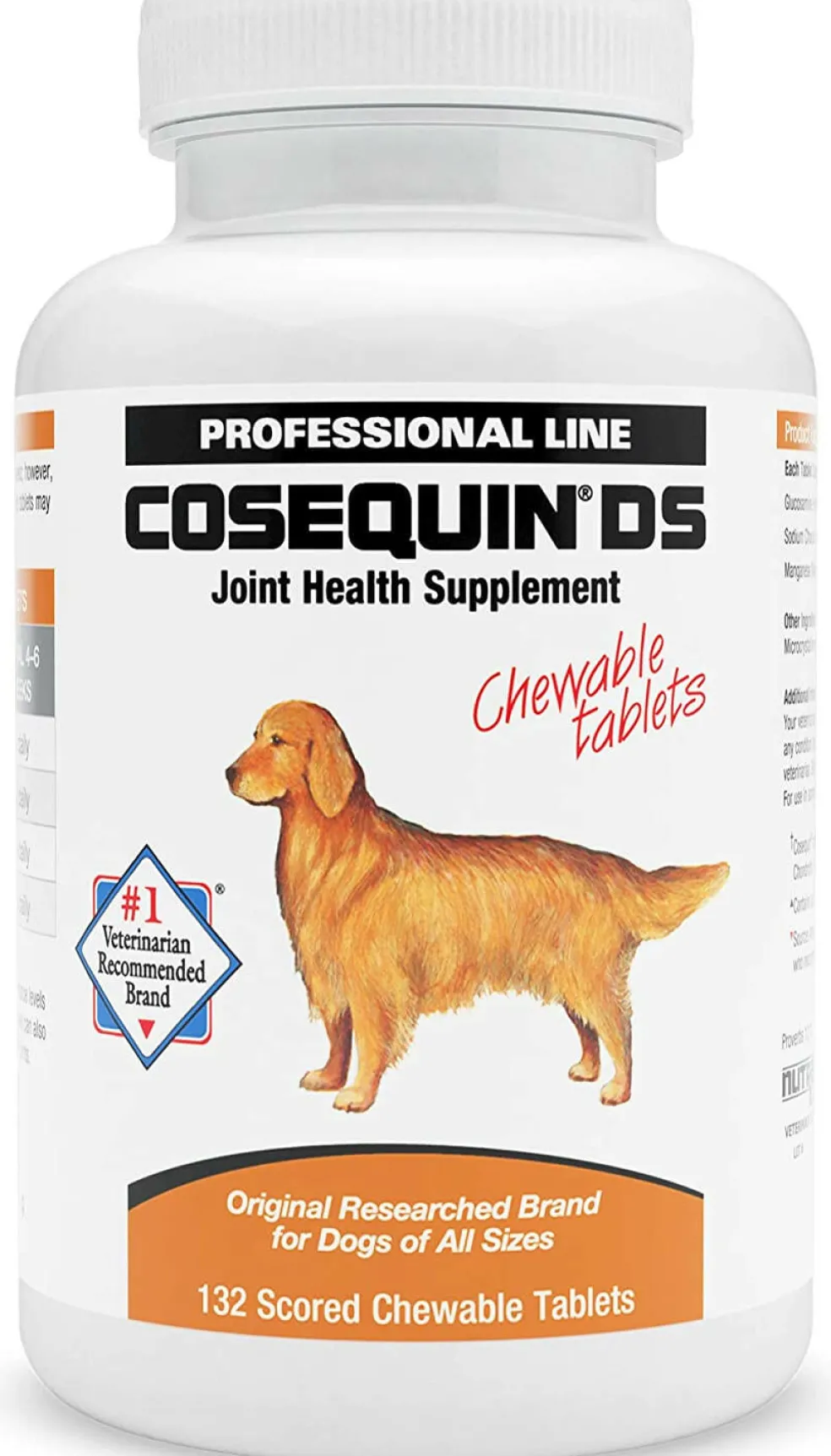 Nutramax Cosequin DS Joint Health Chewable Supplement for Dogs - With Glucosamine and Chondroitin