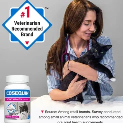 Nutramax Cosequin Joint Health Supplement for Cats - With Glucosamine and Chondroitin, 80 Capsules