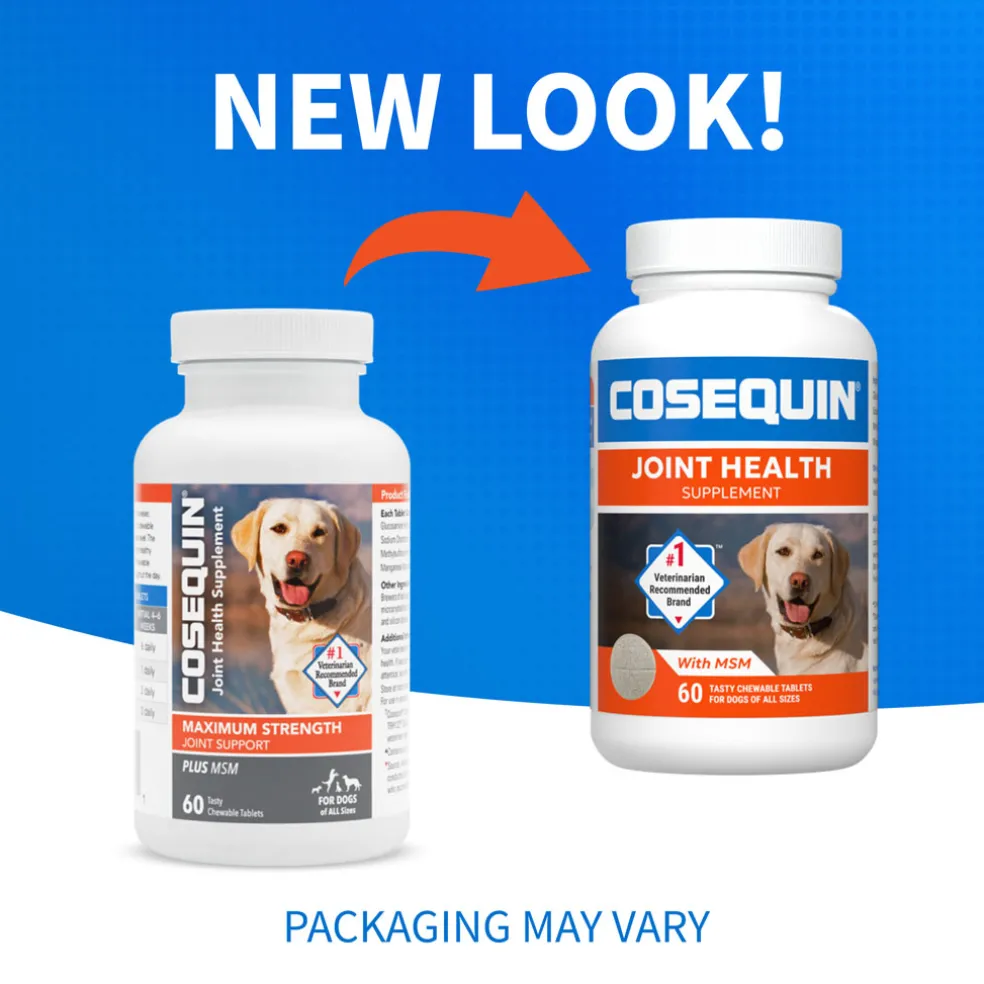 Nutramax Cosequin Maximum Strength Joint Health Supplement for Dogs - With Glucosamine, Chondroitin, and MSM