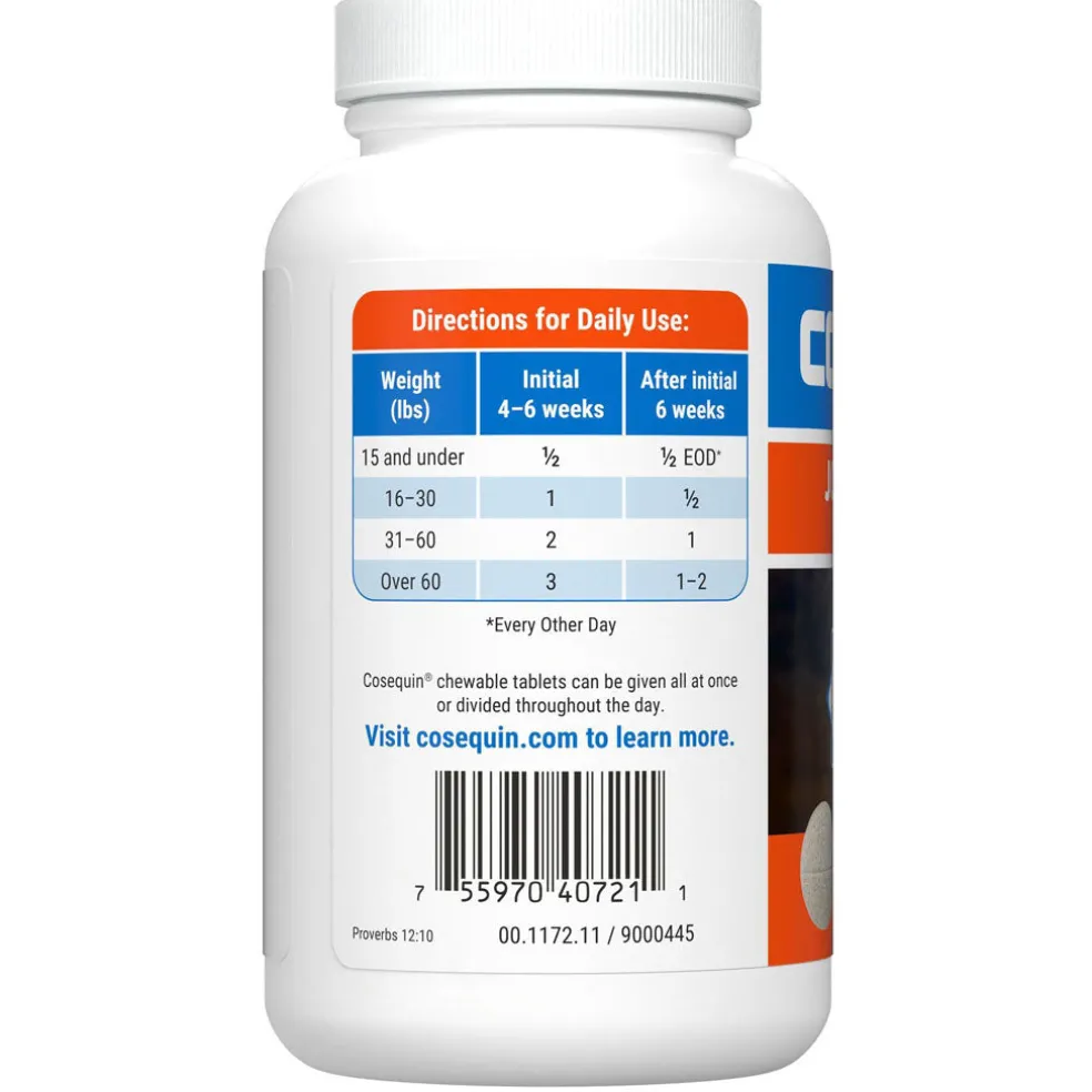 Nutramax Cosequin Maximum Strength Joint Health Supplement for Dogs - With Glucosamine, Chondroitin, and MSM