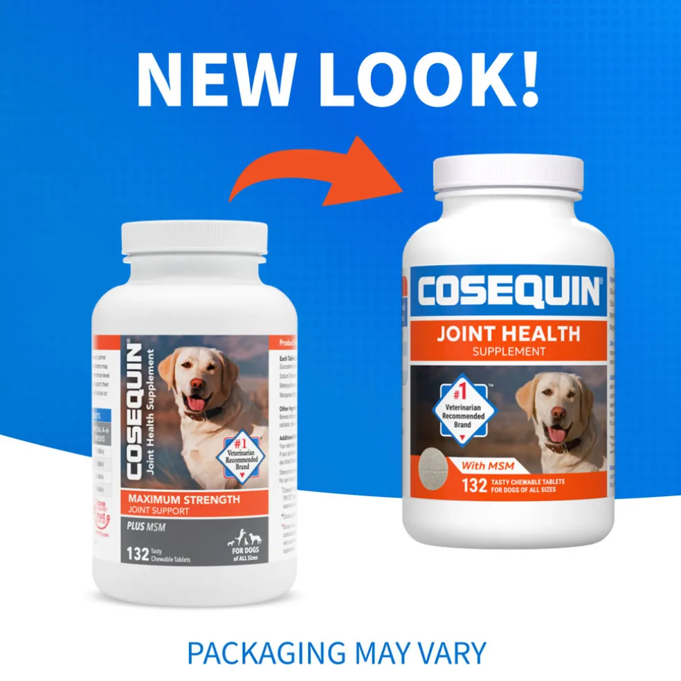 Nutramax Cosequin Maximum Strength Joint Health Supplement for Dogs - With Glucosamine, Chondroitin, and MSM