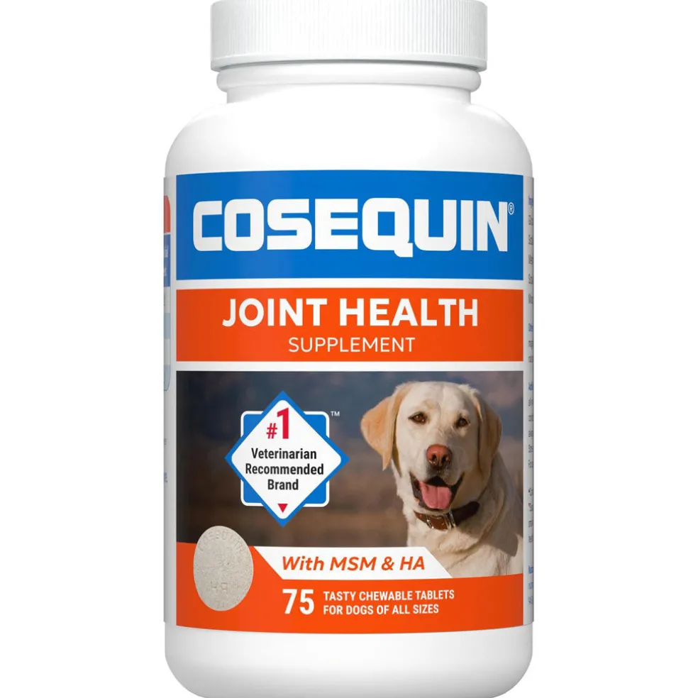 Nutramax Cosequin Maximum Strength Joint Health Supplement for Dogs - With Glucosamine, Chondroitin, MSM, and Hyaluronic Acid