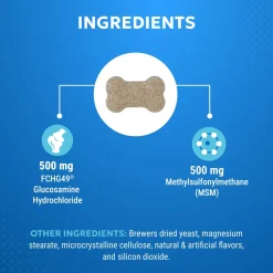 Nutramax Cosequin Standard Strength Joint Health Supplement for Dogs, With Glucosamine and MSM, 75 Chewable Tablets