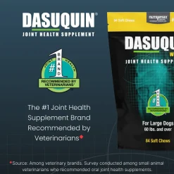 Nutramax Dasuquin Joint Health Supplement for Large Dogs - With Glucosamine, Chondroitin, ASU, MSM, Boswellia Serrata Extract, Green Tea Extract, Soft Chews