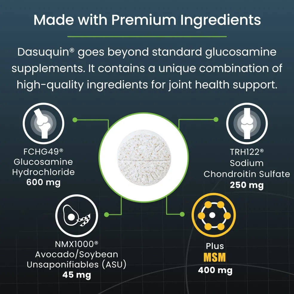 Nutramax Dasuquin Joint Health Supplement for Small to Medium Dogs - With Glucosamine, Chondroitin, ASU, MSM, Boswellia Serrata Extract, Green Tea Extract, Chewable Tablets