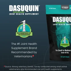 Nutramax Dasuquin Joint Health Supplement for Small to Medium Dogs - With Glucosamine, Chondroitin, ASU, Boswellia Serrata Extract, Green Tea Extract, Soft Chews