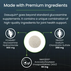 Nutramax Dasuquin Joint Health Supplement for Large Dogs - With Glucosamine, Chondroitin, ASU, Boswellia Serrata Extract, and Green Tea Extract, Chewable Tablets