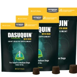 Nutramax Dasuquin Joint Health Supplement for Small to Medium Dogs - With Glucosamine, Chondroitin, ASU, MSM, Boswellia Serrata Extract, Green Tea Extract, Soft Chews