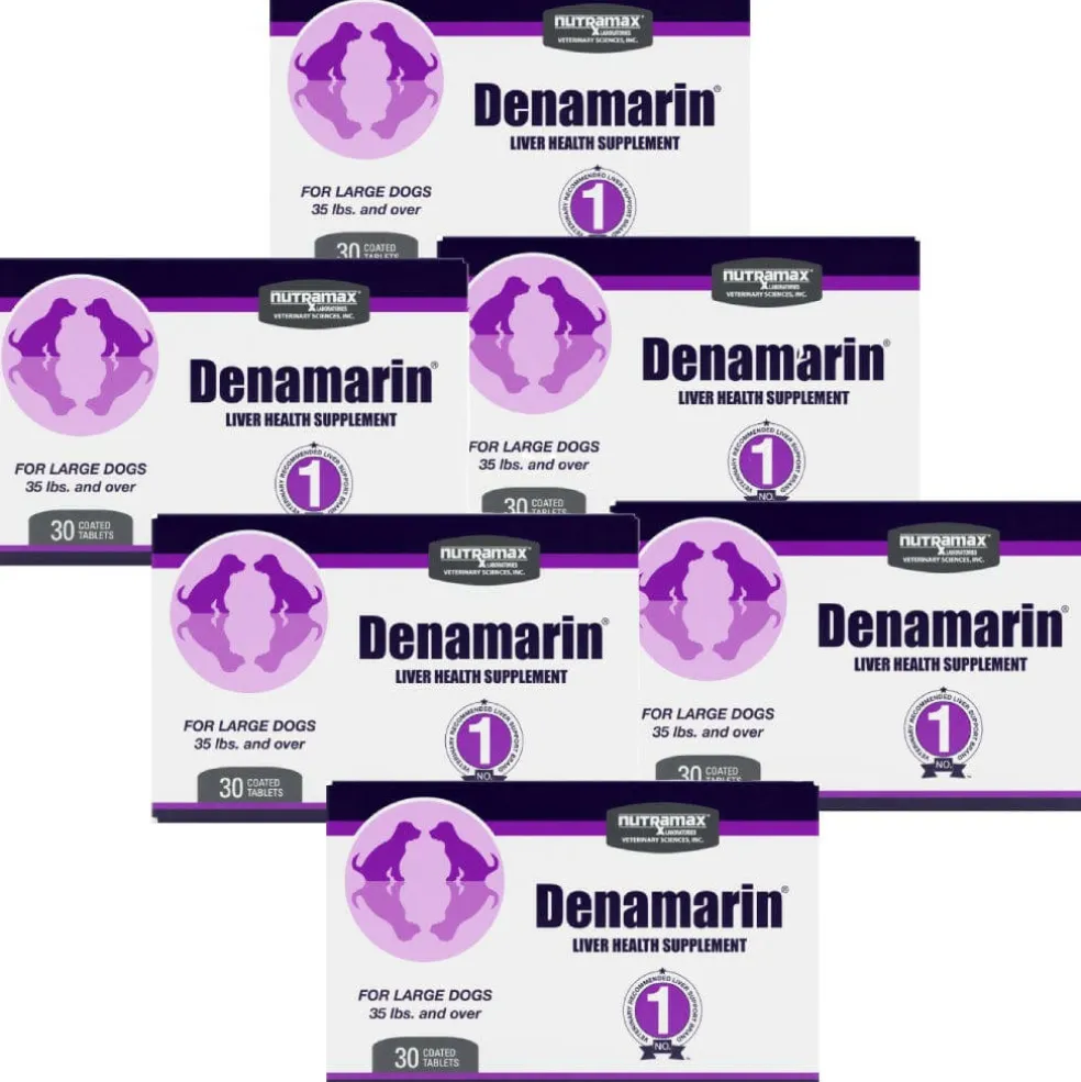 Nutramax Denamarin Liver Health Supplement for Large Dogs, With S-Adenosylmethionine (SAMe) and Silybin