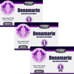 Nutramax Denamarin Liver Health Supplement for Large Dogs, With S-Adenosylmethionine (SAMe) and Silybin