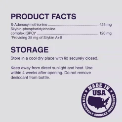 Nutramax Denamarin Liver Health Supplement for Large Dogs - With S-Adenosylmethionine (SAMe) and Silybin, Tablets
