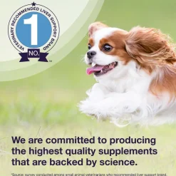 Nutramax Denamarin Liver Health Supplement for Small Dogs and Cats - With S-Adenosylmethionine (SAMe) and Silybin