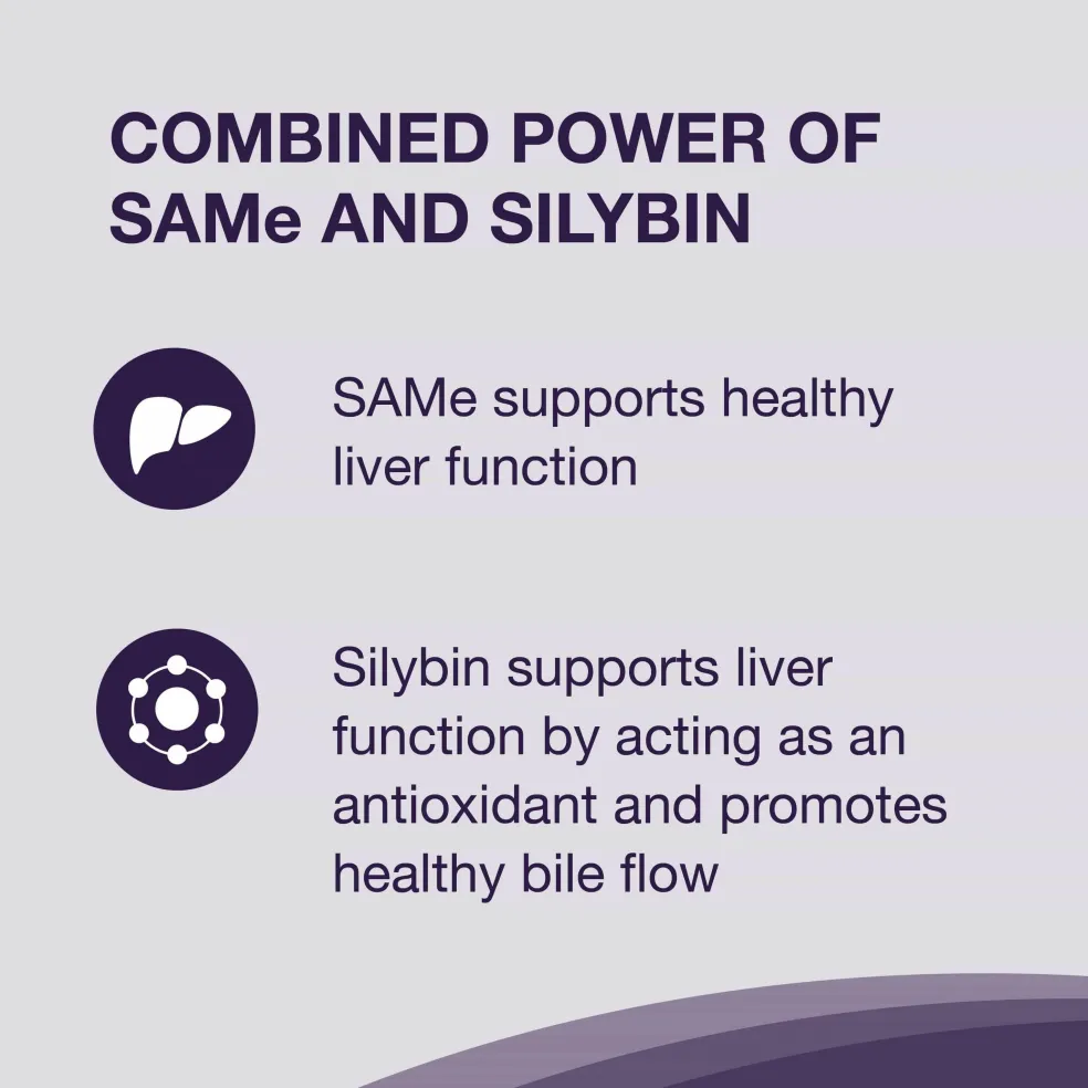 Nutramax Denamarin Liver Health Supplement for Small Dogs and Cats - With S-Adenosylmethionine (SAMe) and Silybin