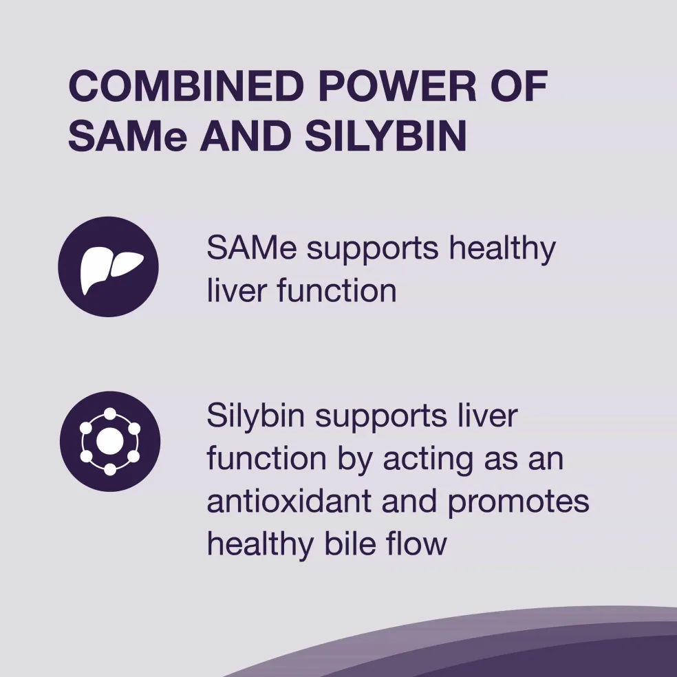 Nutramax Denamarin Liver Health Supplement for Medium Dogs - With S-Adenosylmethionine (SAMe) and Silybin