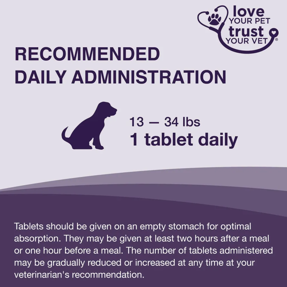 Nutramax Denamarin Liver Health Supplement for Medium Dogs - With S-Adenosylmethionine (SAMe) and Silybin