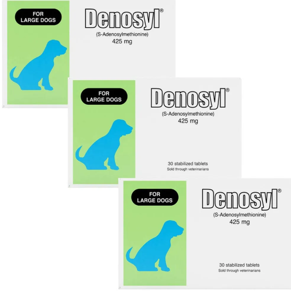 Nutramax Denosyl Liver and Brain Health Supplement for Large Dogs, With S-Adenosylmethionine (SAMe)