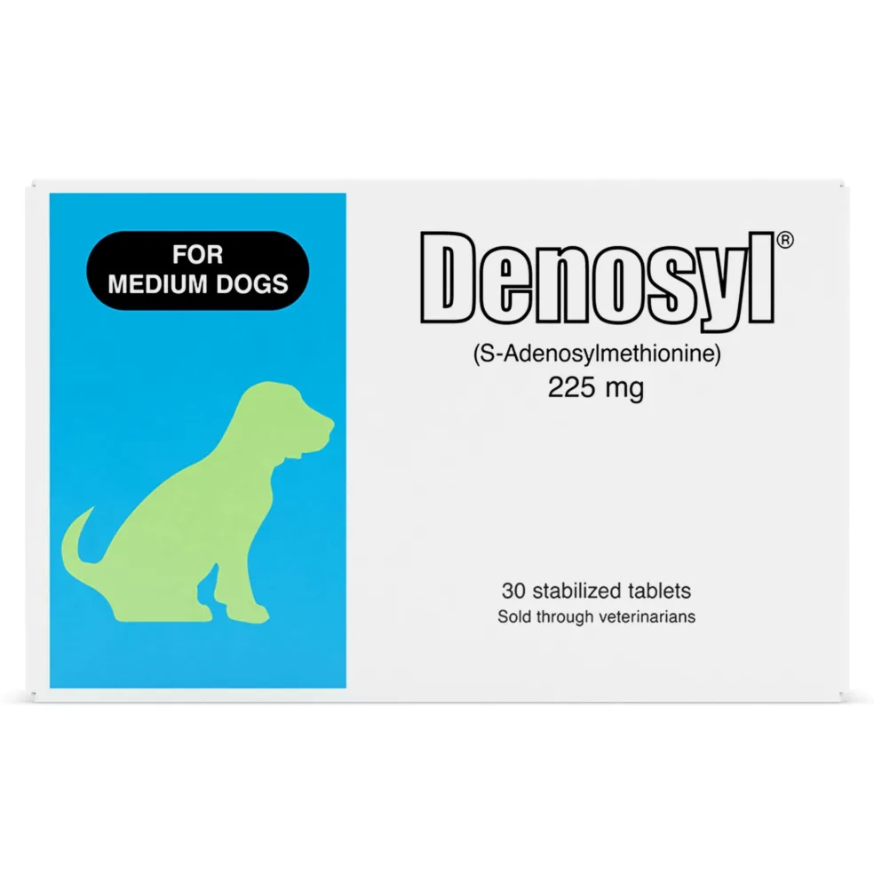 Nutramax Denosyl Liver and Brain Health Supplement for Medium Dogs, With S-Adenosylmethionine (SAMe)