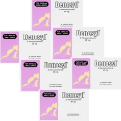 Nutramax Denosyl Liver and Brain Health Supplement for Small Dogs and Cats, With S-Adenosylmethionine (SAMe)