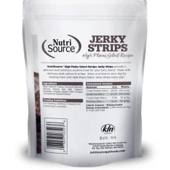 NutriSource Jerky Strips High Plains Select Recipe Dog Treats, 4-oz
