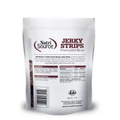 NutriSource Jerky Strips Prairie Select Recipe Dog Treats, 4-oz