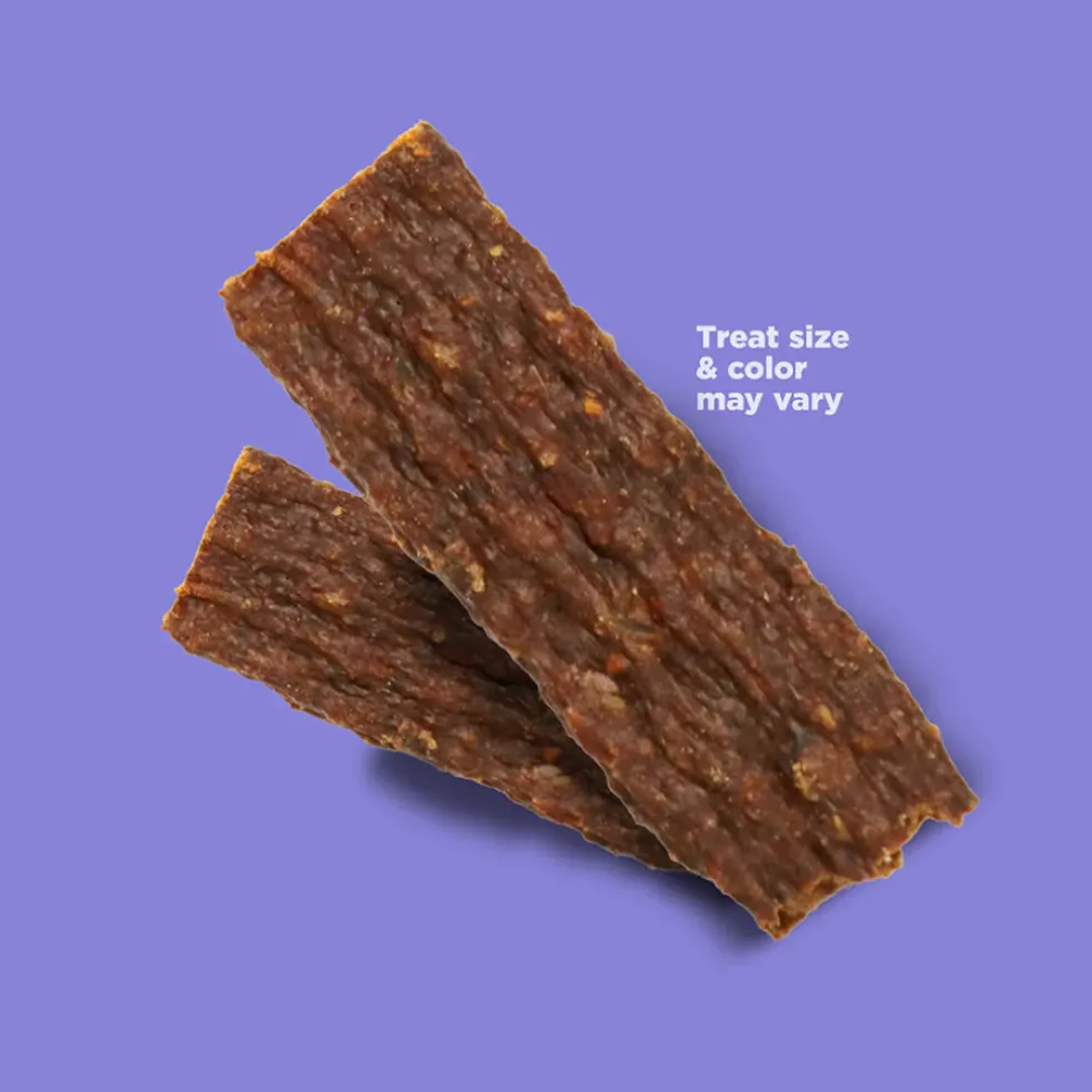 NutriSource Jivin' Jerky Beef Salmon & Turkey Jerky Dog Treats (4 oz)