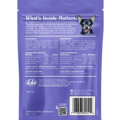 NutriSource Nutty Butter Bites with Almond Butter & Cranberry Soft & Chewy Dogs Treats (6 oz)