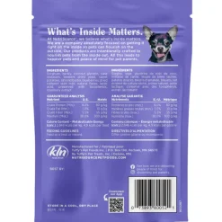 NutriSource Nutty Butter Bites with Almond Butter & Blueberry Soft & Chewy Dogs Treats (6 oz)
