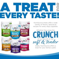 NutriSource Soft Tender Dog Treats with Chicken (14 oz)