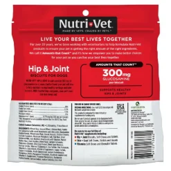 Nutri-Vet Hip & Joint Extra Strength Biscuits for Dogs (6 lb)