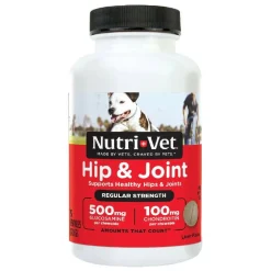 Nutri-Vet Hip & Joint Regular Strength for Dogs (75 chewable tablets)