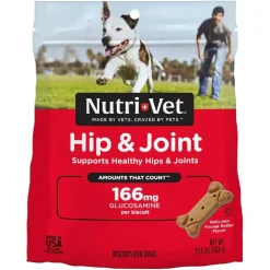 Nutri-Vet Hip & Joint Regular Strength Biscuits for Dogs