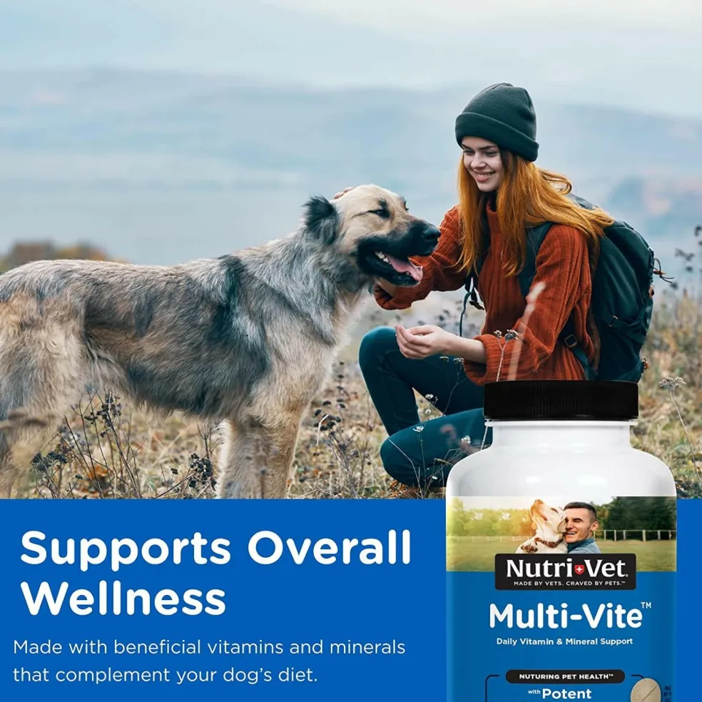 Nutri-Vet Multi-Vite Chewable Tablets for Dogs