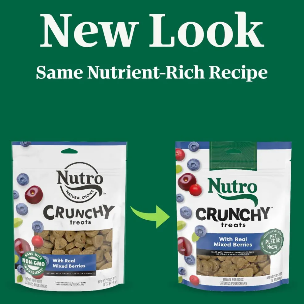 Nutro Crunchy Biscuits with Real Mixed Berries Treats For Dogs