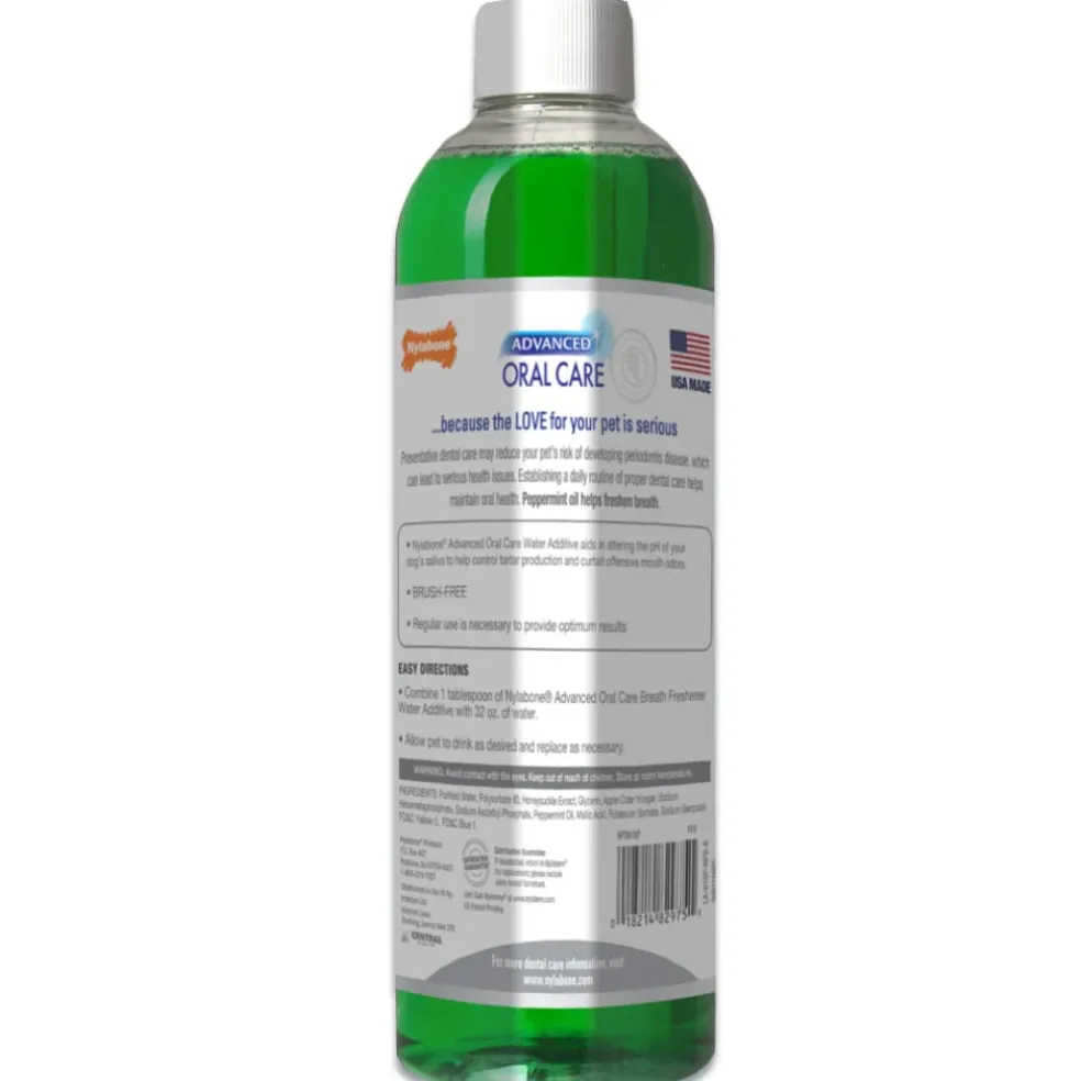 Nylabone Advanced Oral Care Breath Freshener For Dogs & Cats, 16-oz