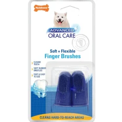 Nylabone Advanced Oral Care Finger Brush For Dogs (2 ct)