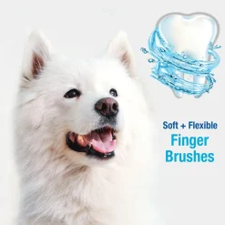 Nylabone Advanced Oral Care Finger Brush For Dogs (2 ct)